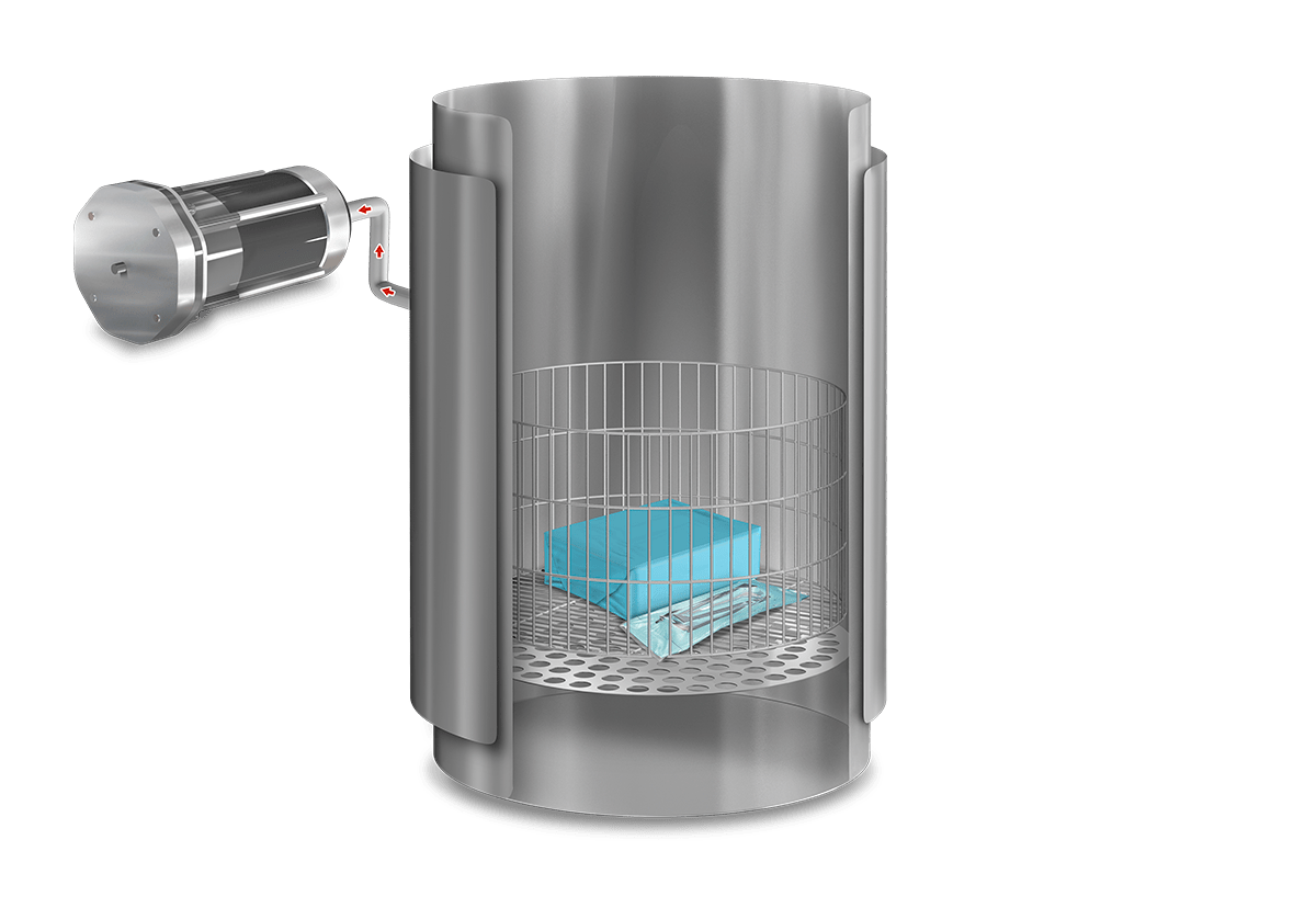 Autoclaves verticales con prevacíos y secado 2 AE B A