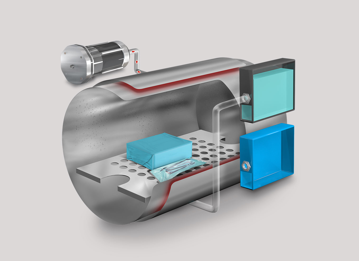 Autoclaves de sobremesa con prevacíos y secado 10 Secado rápido en autoclave