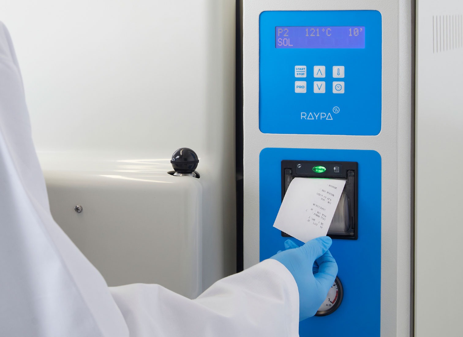 Autoclaves de sobremesa de carga frontal sin secado 20 AHS-N