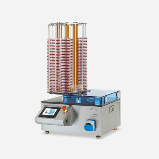 CAR-MP accesorio RAYPA Sistema automático de dispensación de medio de cultivo