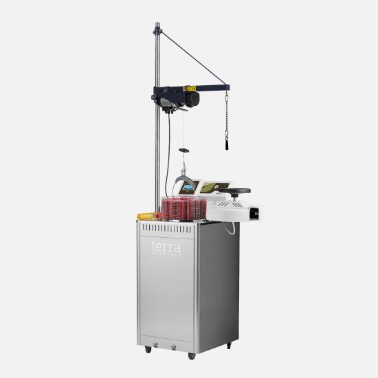 ELEV-CLAV-R-accesorio-autoclave-TERRA Grúa elevadora de cestos integrada reforzada para autoclaves TERRA Food-Tech