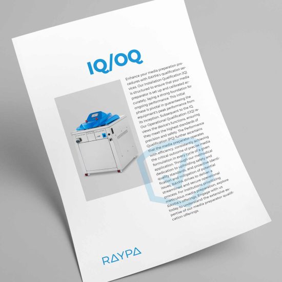 IQ-OQ-TLV-MP RAYPA Documentación IQ-OQ para cualificación del preparador de medios