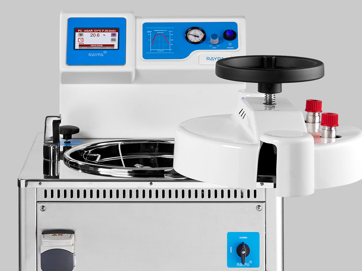 Autoclaves con enfriado rápido 3 Autoclave con enfriado rápido de RAYPA