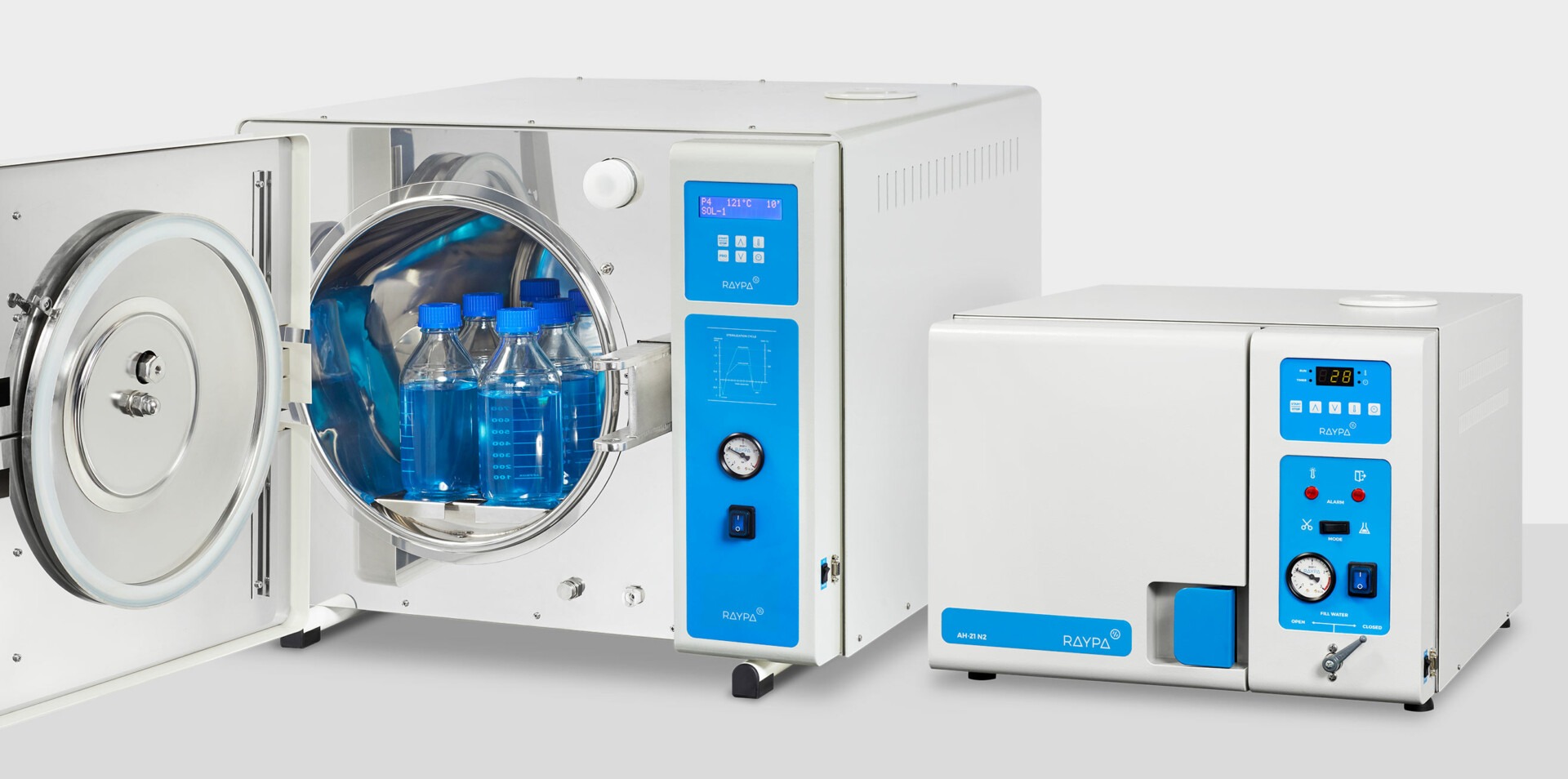 Autoclaves de carga frontal Autoclaves de carga frontal
