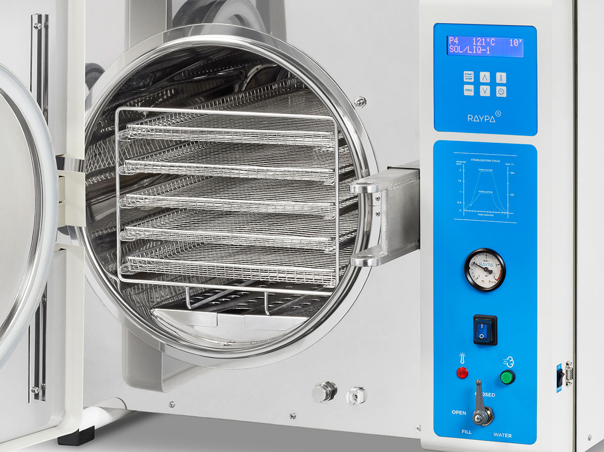 Autoclaves de carregamento frontal 3 Autoclave de carregamento frontal, com certificado de qualidade