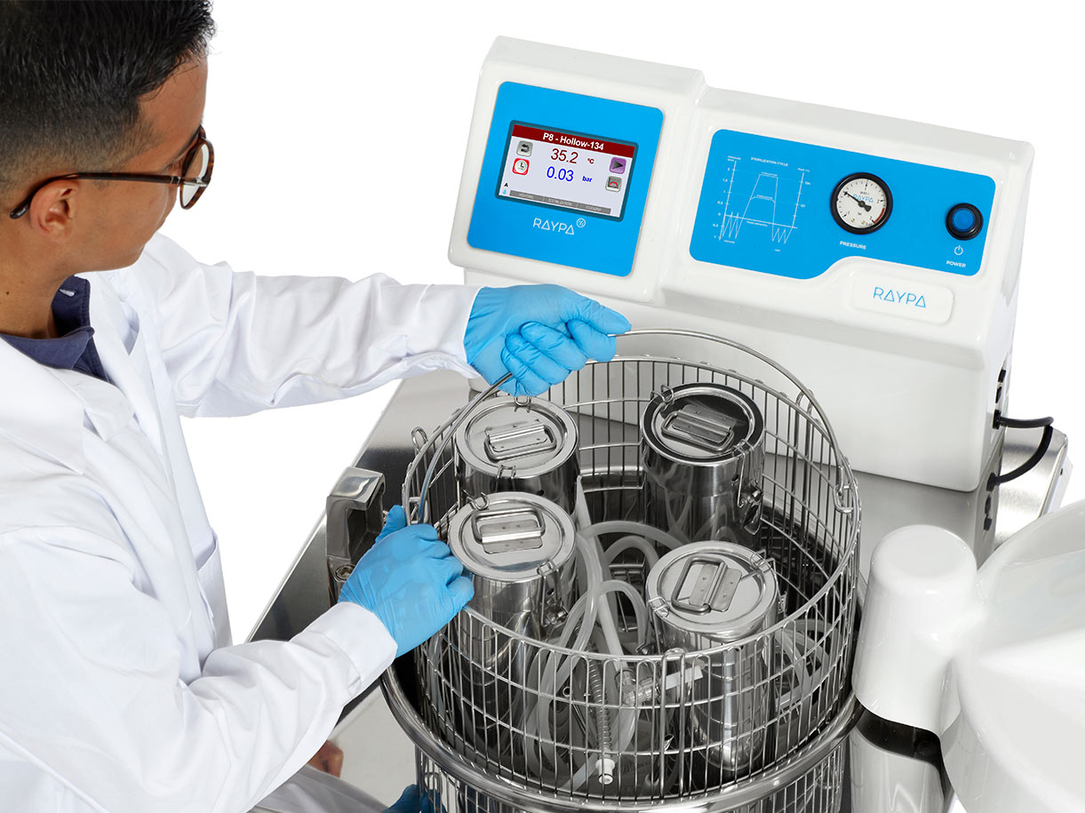 Autoclaves médios 3 Autoclaves médios de qualidade certificada RAYPA