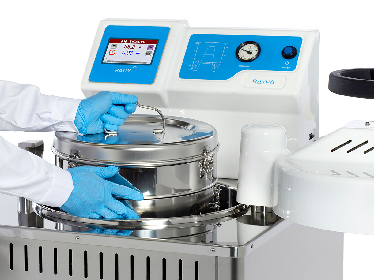 Autoclave vertical de calidad certificada RAYPA