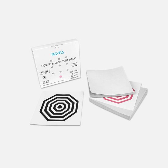 TEST BD accesorio Pack de tests Bowie Dick accesorio RAYPA