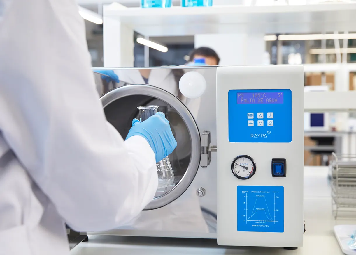 Autoclaves de sobremesa RAYPA