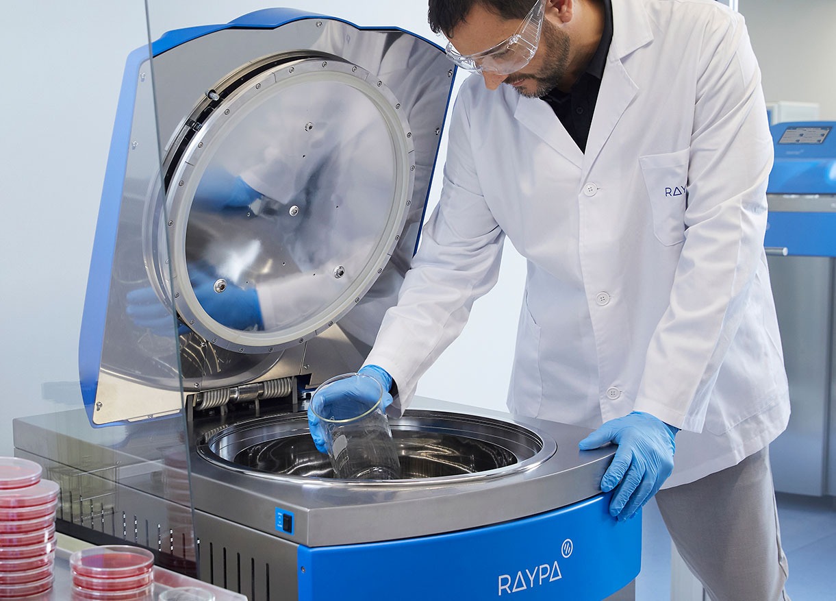 Autoclave con ciclo de secado