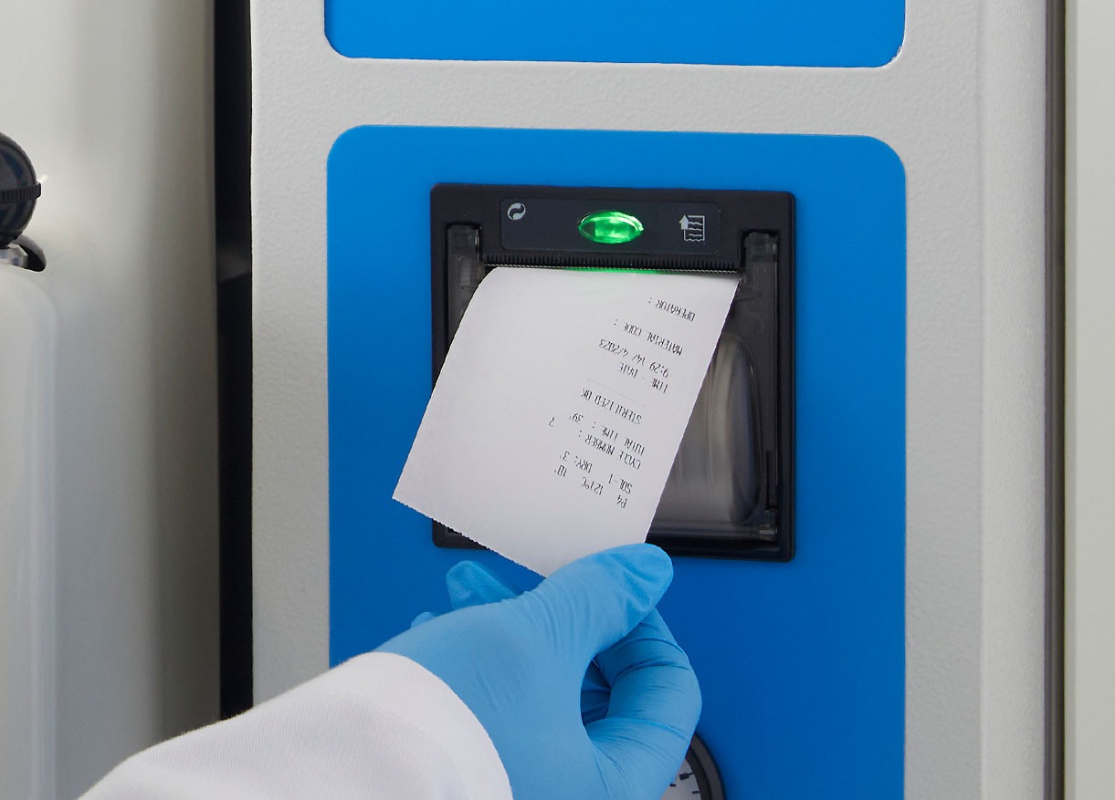 Registro y documentación en autoclave RAYPA