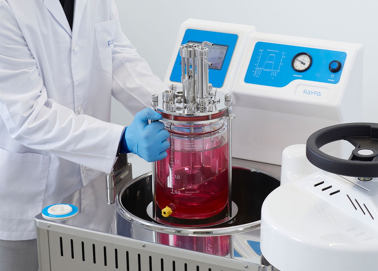 Manejo de cargas especiales para esterilización en autoclave