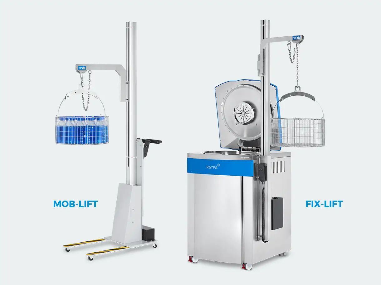 RAYPA Basket lift systems